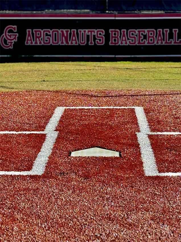 Sports turf install