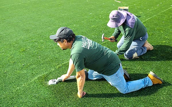 Sports turf installation by HaloTurf, photo 1